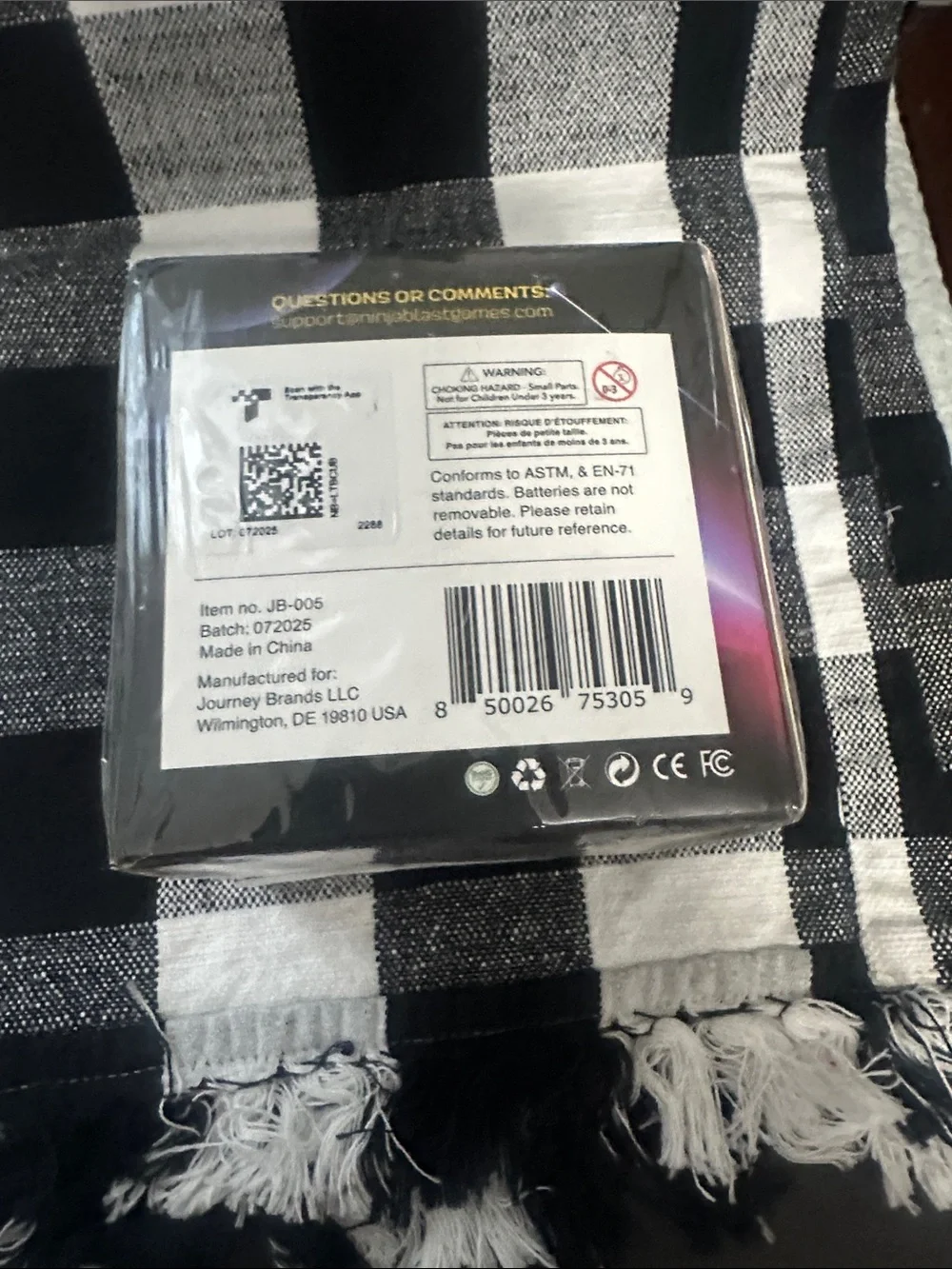 Galaxy Cube - Multicolor Interactive Game NWT
